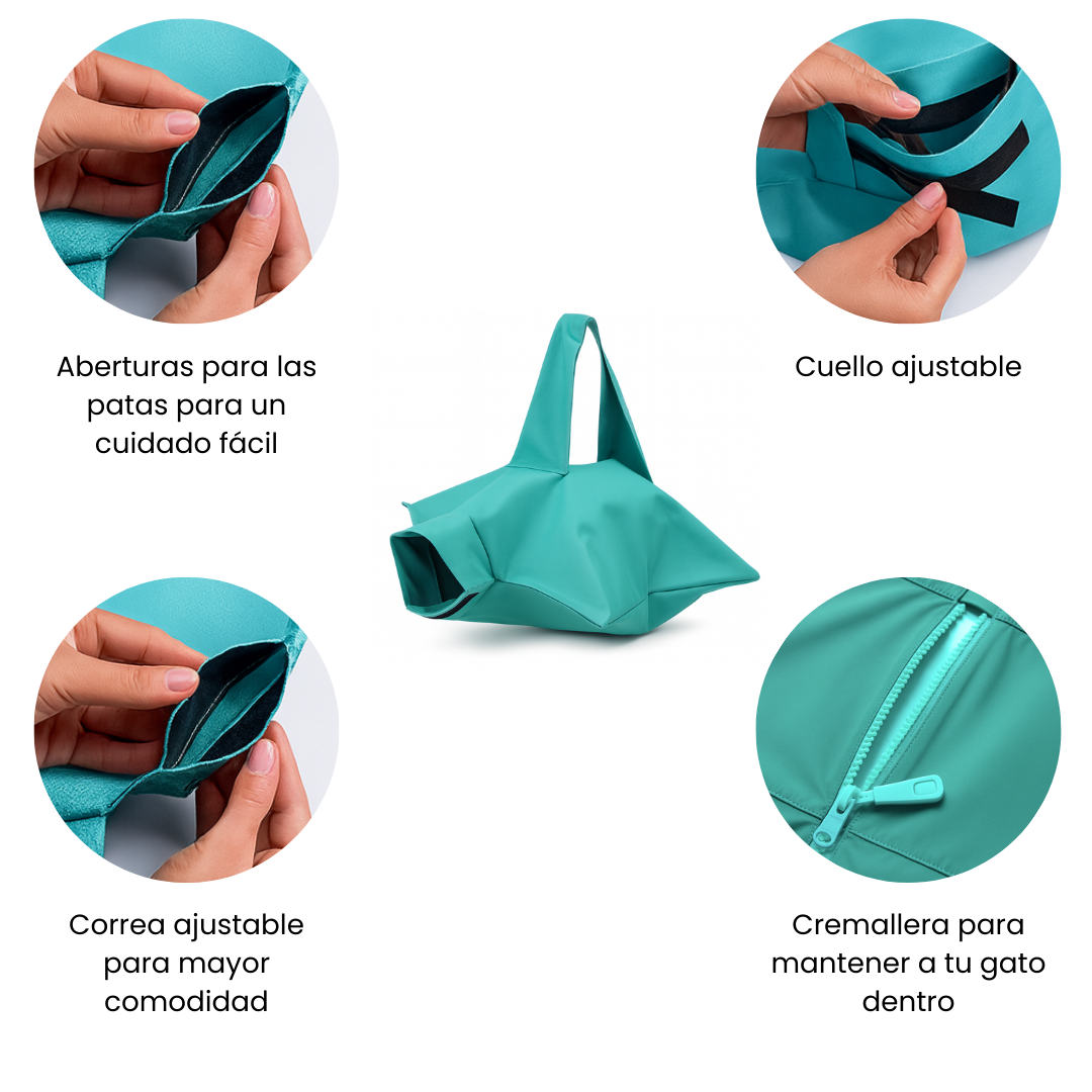 Bolso Portagatos Antiestrés de tejido Especial